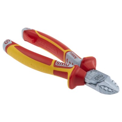 NWS VDE/1000V Approved Side ESD Safe Side Cutter with Bi-Metal Handle, 160mm Length N134-49-VDE-160-SB