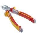 NWS VDE/1000V Approved Side ESD Safe Side Cutter with Bi-Metal Handle, 160mm Length N134-49-VDE-160-SB