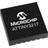 Microchip 8-bit AVR Microcontroller with 32kB Flash, 2kB SRAM, 20 MHz Clock, 24-Pin VQFN Package ATTINY3217