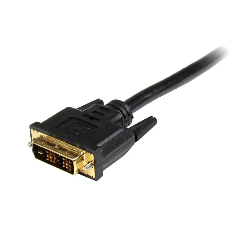 StarTech.com 1 m 1920 x 1200 Resolution HDMI Cable Male DVI-D Single Link to Male DVI-D HDMI 1.2 Black HDDVIMM1M
