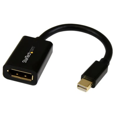 RS PRO Male DisplayPort, Mini DisplayPort to Female DisplayPort Cable, 15cm MDP2DPMF6IN