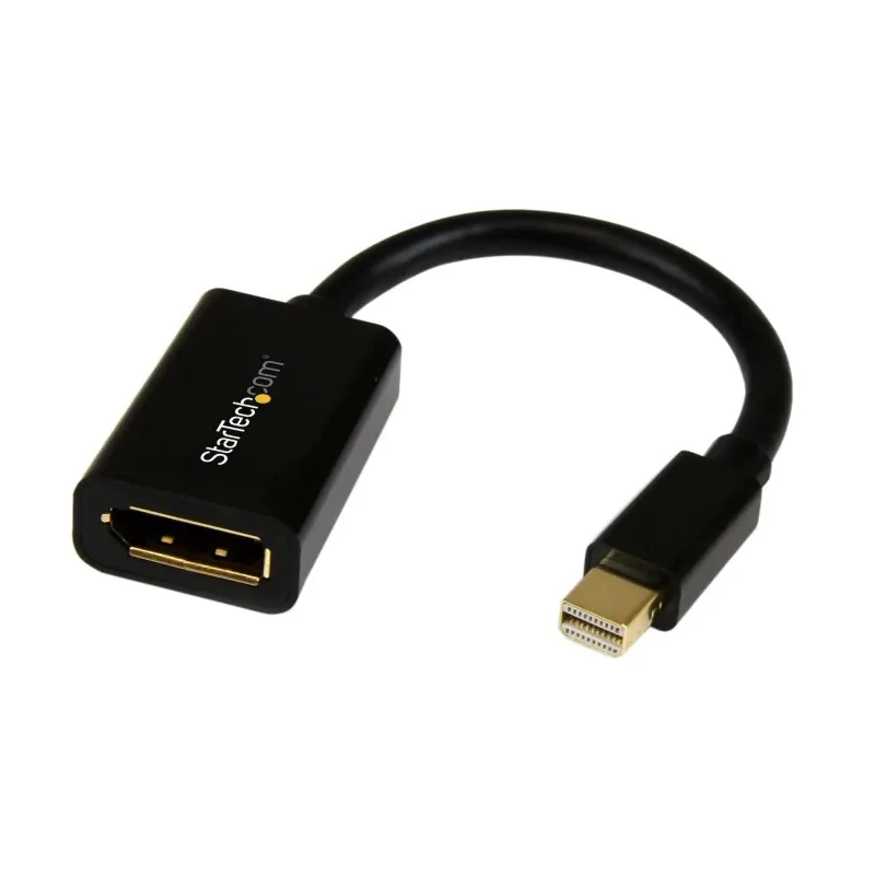 RS PRO Male DisplayPort, Mini DisplayPort to Female DisplayPort Cable, 15cm MDP2DPMF6IN