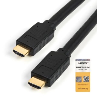 StarTech.com 5 m 4K @ 60Hz HDMI Cable Male HDMI to Male HDMI HDMI 2.0 Black HDMM5MP