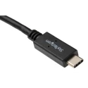 StarTech.com USB 3.1 High-Speed Male USB 3.2 Type C to Male Micro USB Type B Cable, Black PVC Jacket, 500mm USB31CUB50CM