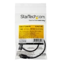 StarTech.com USB 3.1 High-Speed Male USB 3.2 Type C to Male Micro USB Type B Cable, Black PVC Jacket, 500mm USB31CUB50CM