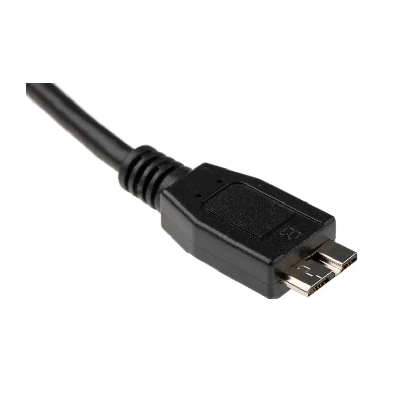 StarTech.com USB 3.1 High-Speed Male USB 3.2 Type C to Male Micro USB Type B Cable, Black PVC Jacket, 500mm USB31CUB50CM