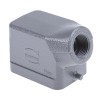 HARTING Han B Range Heavy Duty Power Connector Hood Die Cast Aluminium, Side Cable Entry M20, Single Lever 19300061540