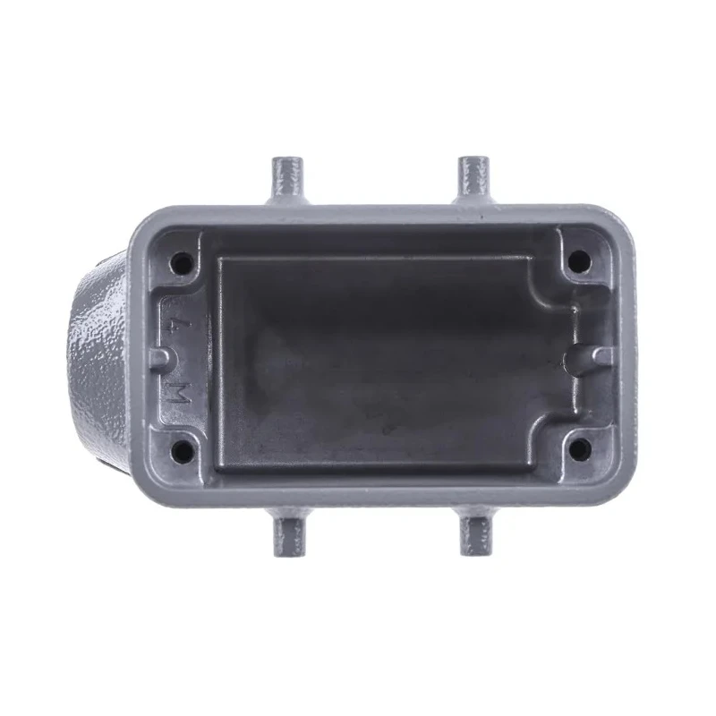 HARTING Han B Range Heavy Duty Power Connector Hood 2 Lever Locking, Die Cast Aluminium, IP65-IP67, Size 10B 19300101520
