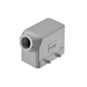 HARTING Han B Range Heavy Duty Power Connector Hood 2 Lever Locking, Die Cast Aluminium, IP65-IP67, Size 10B 19300101520