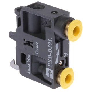 Parker Plunger Pneumatic Manual Control Valve Polyamide Body 5/32 in Port Size 9 bar Pressure PXB-B3911