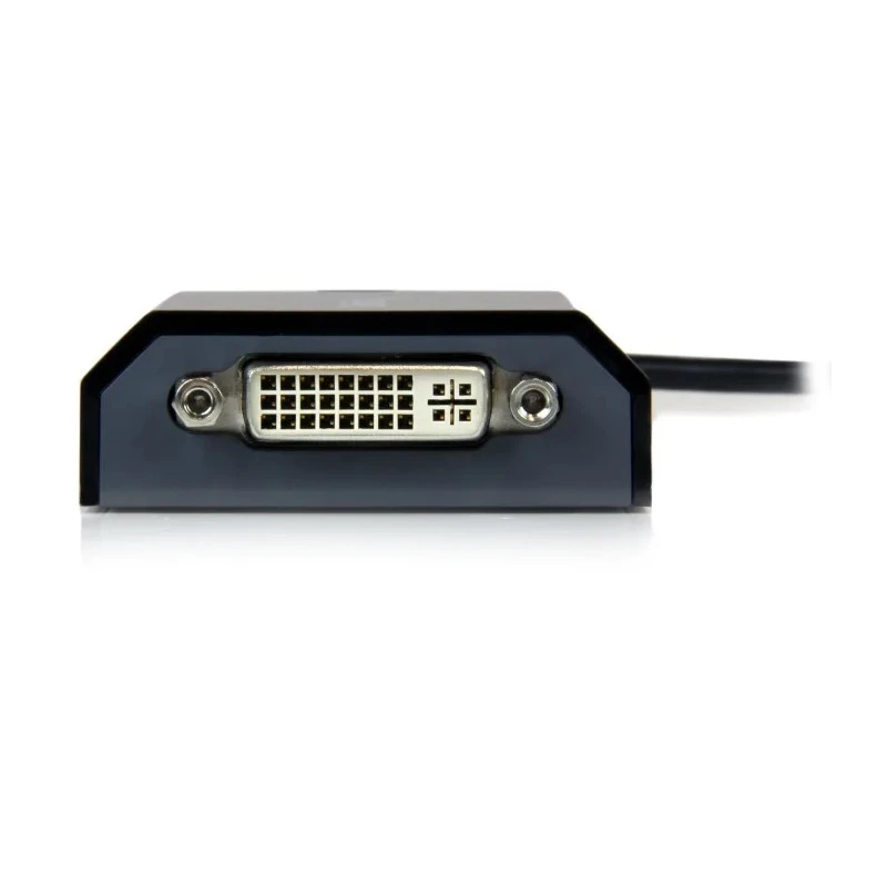 StarTech.com USB to DVI Adapter USB 2.0 External Graphics Card Support 1 Display 1920 x 1200 Resolution USB2DVIPRO2