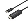RS PRO USB 3.1 USB-C to HDMI Adapter Cable, 1 Supported Display, 4K Resolution, Thunderbolt 3 Compatible CDP2HD2MBNL