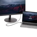 RS PRO USB 3.1 USB-C to HDMI Adapter Cable, 1 Supported Display, 4K Resolution, Thunderbolt 3 Compatible CDP2HD2MBNL