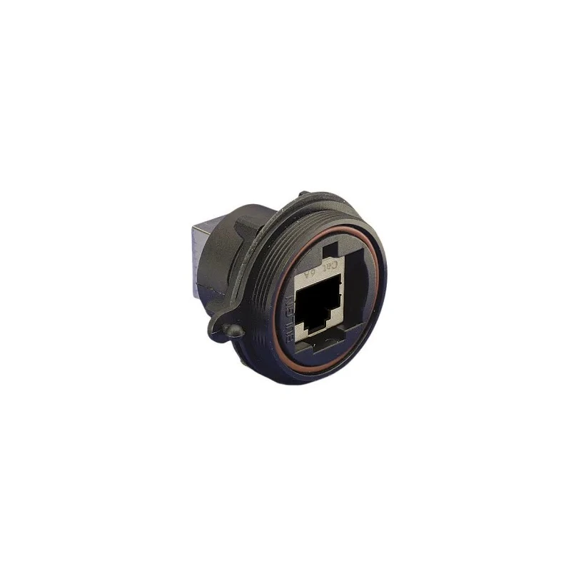 Bulgin PX0893 Series RJ45 Connector Female Panel Mount Shielded Straight 1 Port PX0893