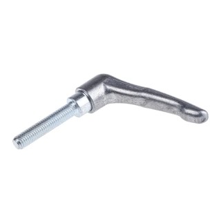 Rose+Krieger Zinc Galvanised Steel Clamp Lever M10 Thread Size 50mm Thread Length RK 90243