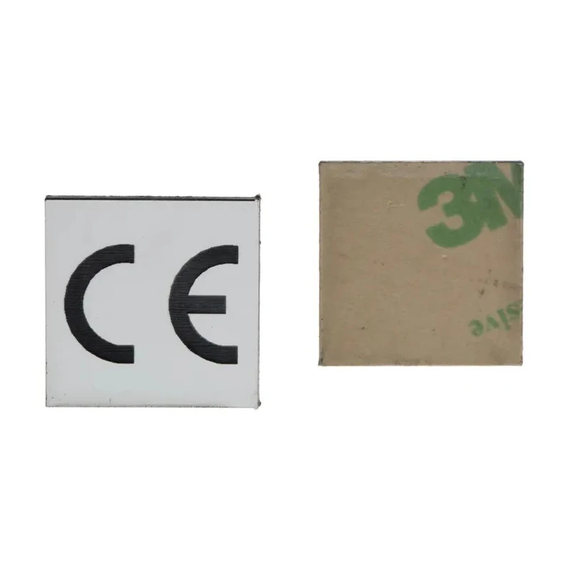 RS PRO Pre-Printed Adhesive Label CE 19.05mm x 19.05mm, Quantity 50 Per Pack 419-0141