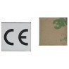 RS PRO Pre-Printed Adhesive Label CE 19.05mm x 19.05mm, Quantity 50 Per Pack 419-0141