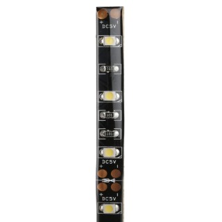 RS PRO 5V DC White LED Strip 6500K Colour Temperature 1 m Length 60 LEDs Per Metre Flexible PCB with USB Input Cable 176-6771