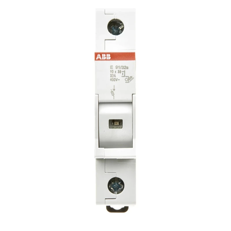 ABB 1-Pole DIN Rail Isolator Switch IP40 IP20 32A 2CSM202483R1801 E 91/32S