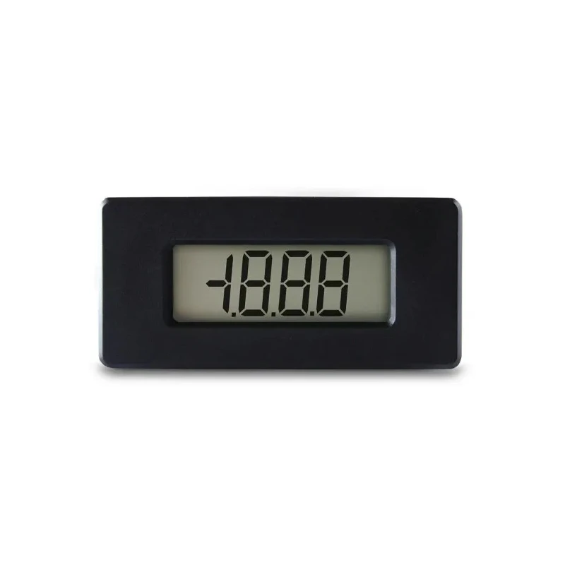 Lascar Digital Voltmeter DC 3-Digits LCD Display 15 mm Cutout Height 34 mm Cutout Width V 1