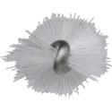 Vikan White Bottle Brush Polypropylene Handle 5 mm Bristle Length 12 mm Diameter 53545