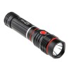RS PRO LED Torch Black 250 Lumen Aluminium Body 167 mm Length Model 176-6029