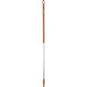 Vikan Orange Aluminium Broom & Mop Handle 1.51 m Rounded Handle Type Diameter 31mm 29377