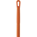Vikan Orange Aluminium Broom & Mop Handle 1.51 m Rounded Handle Type Diameter 31mm 29377