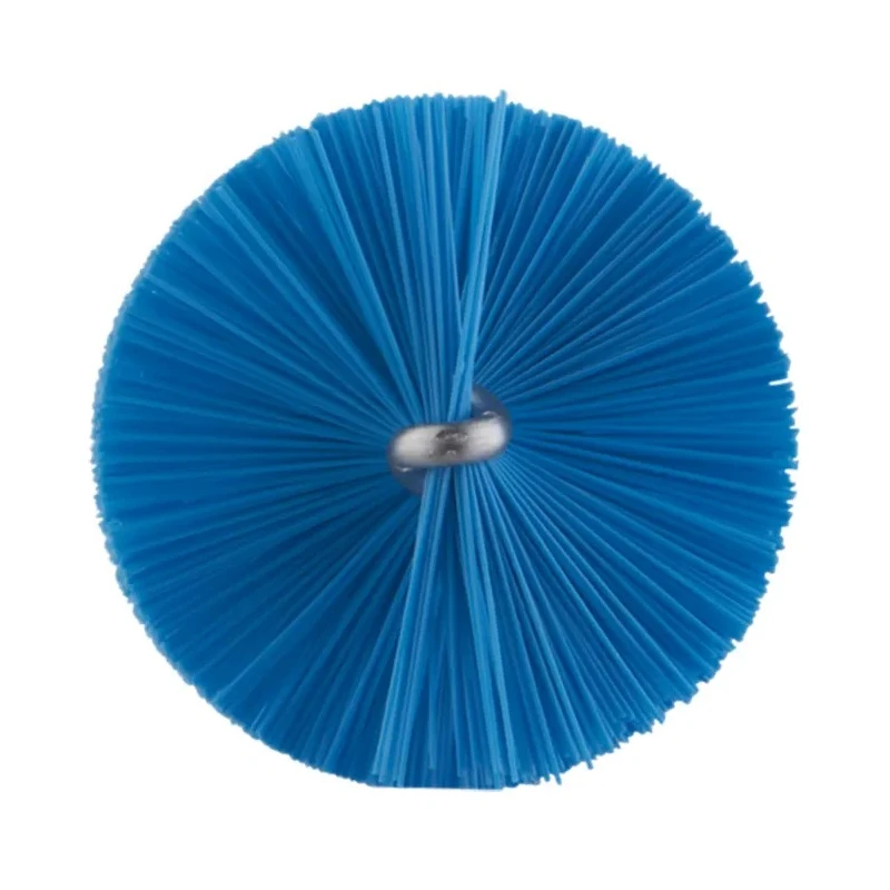 Vikan Blue Bottle Brush 200mm x 40mm Polyester Bristle Blue, Polypropylene Handle 53683