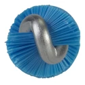 Vikan Bottle Brush Polypropylene Handle Blue Bristle 3 mm x 480 mm x 10 mm 53753