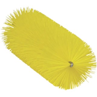Vikan Bottle Brush Polypropylene Handle, Polyester Bristle, Yellow, 28 mm Bristle Length x 200 mm Overall Length x 60 53566