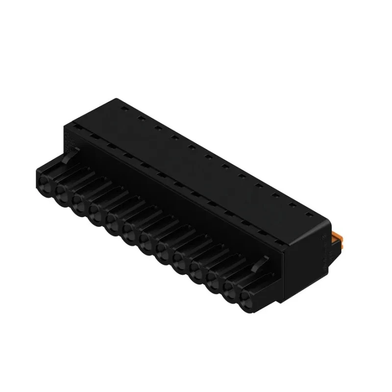 Weidmüller BLF 5.08 Series Pluggable Terminal Block, 13-Contact, 5.08 mm Pitch, 1 Row, 400V, 10A, Screw 1013550000