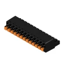 Weidmüller BLF 5.08 Series Pluggable Terminal Block, 13-Contact, 5.08 mm Pitch, 1 Row, 400V, 10A, Screw 1013550000