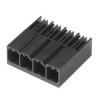 Weidmüller SV Series PCB Connector 5-Contact 7.62 mm Pitch 1 Row Male Straight Orientation Solder Connection Black 1930300000