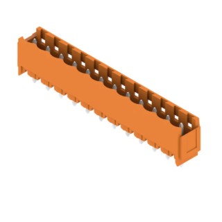 Weidmüller SL Series Pluggable Terminal Block, 12-Contact, 5.08 mm Pitch, 1 Row, 18.5A Current, 400V, Straight 1147640000