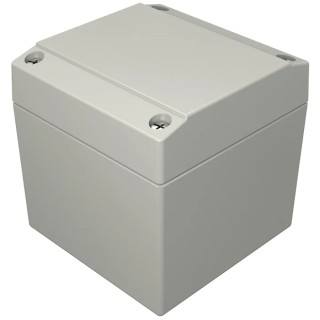 Rose Aluform Series Grey Grey Lid Die Cast Aluminium Enclosure IP66 IK09 80 mm 