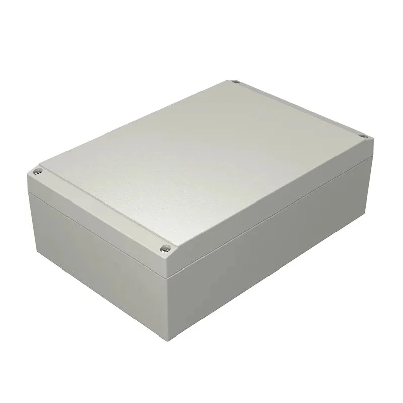 Rose Aluform Series Die Cast Aluminium Enclosure IP66 IK09, 240 mm x 160 mm x 240 mm, Grey Lid, Model IP66