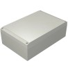 Rose Aluform Series Die Cast Aluminium Enclosure IP66 IK09, 240 mm x 160 mm x 240 mm, Grey Lid, Model IP66