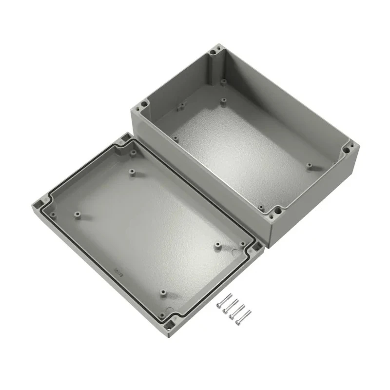 Rose Aluform Series Die Cast Aluminium Enclosure IP66 IK09, 240 mm x 160 mm x 240 mm, Grey Lid, Model IP66