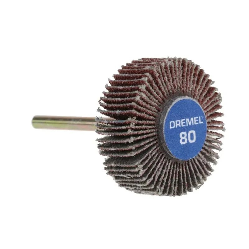 Dremel Abrasive Wheel Aluminium Oxide 28.6 mm Diameter P80 Grit Coarse/Fine 2615050232