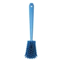 Vikan Hard Bristle Blue Scrubbing Brush Blue 36 mm Bristle Length, Polyester Bristle Material 41863