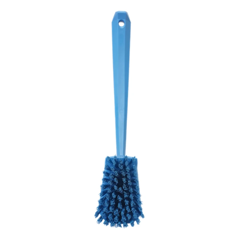 Vikan Hard Bristle Blue Scrubbing Brush Blue 36 mm Bristle Length, Polyester Bristle Material 41863