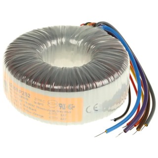 Nuvotem Talema 230 V ac, 115 V 2 x 55 V ac Toroidal Transformer 2 Output 225 VA 92431-P2S2