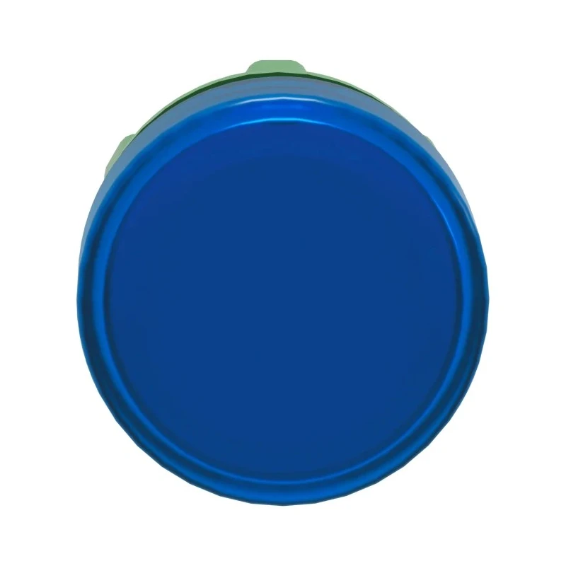 Schneider Electric Blue Pilot Light Head 22 mm Cutout Panel Mount Harmony Series ZB5AV063