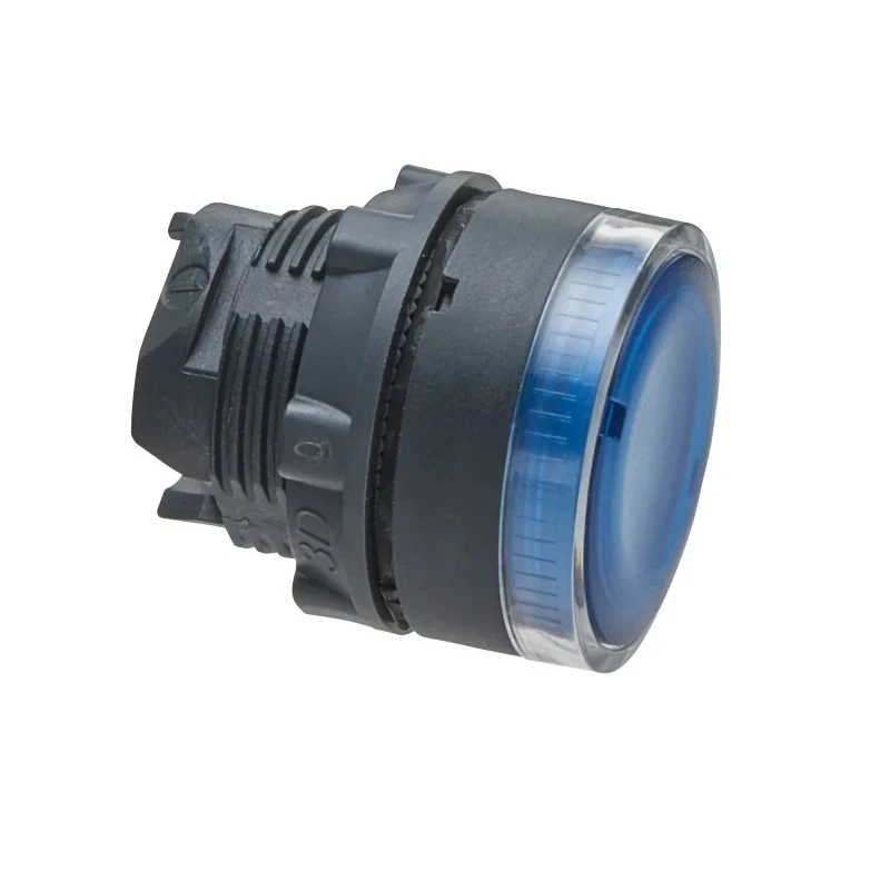 Schneider Electric Harmony Series Blue Momentary Push Button Head, 22 mm Cutout, IP66, IP67, IP69K ZB5AW36