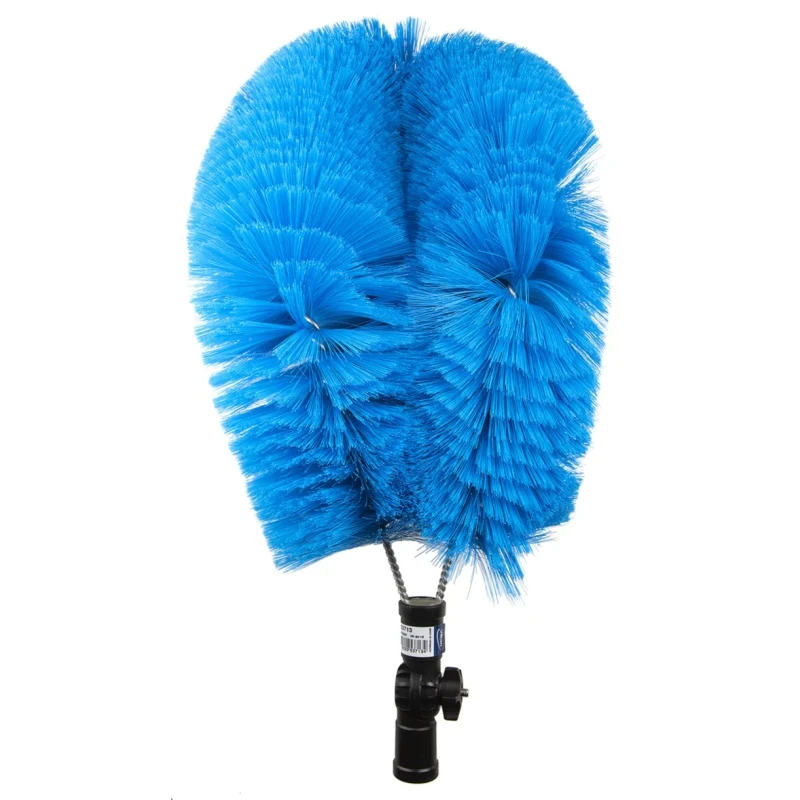 Vikan Blue Scrubbing Brush, 55 mm Bristle Length, Polyester Bristle Material 53713