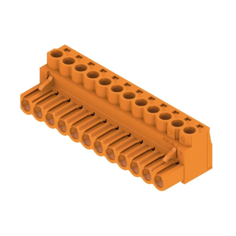 Weidmüller BL Series Pluggable Terminal Block 12-Contact 5.08 mm Pitch 1 Row Screw Termination 20A Current 400V 1943680000