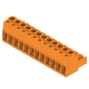 Weidmüller BL Series Pluggable Terminal Block 12-Contact 5.08 mm Pitch 1 Row Screw Termination 20A Current 400V 1943680000