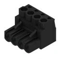 Weidmüller BL Series Pluggable Terminal Block 4-Contact 5.08 mm Pitch 1 Row 400V 20A Screw Connection 1943830000