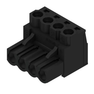Weidmüller BL Series Pluggable Terminal Block 4-Contact 5.08 mm Pitch 1 Row 400V 20A Screw Connection 1943830000